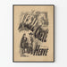 Vintage-Poster Operette L'Œil Crevé Text und Musik von Hervé
