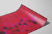Poster Logarithmen - Moderne Wanddekoration in Rot und Violett — Ansicht des Kunstwerks
