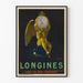Vintage-Poster von Longines bei den guten Uhrmachern