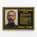 Vintage-Wandposter Lord Kitchener Melden Sie sich noch heute an — gerahmtes Bild an der Wand