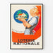 Vintage-Poster Nationale Lotterie 1934 – Retro-Wanddekoration