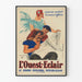 Vintage-Poster L'Ouest-Eclair - Retro-Wanddekoration Regionalpresse