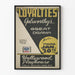 Vintage-Poster des Theaters 'Loyalties' im Hollywood Playhouse
