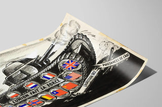 Wandposter L'Union Fait la Force - Widerstand gegen die Achse — Ansicht des Kunstwerks