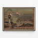 Vintage-Poster Lefèvre-Utile Grand Prix Paris 1900 Wanddekoration — gerahmtes Bild an der Wand