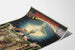 Vintage-Poster Lustre Excelsior für Gasbeleuchtung