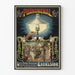Vintage-Poster Lustre Excelsior für Gasbeleuchtung