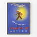 Vintage-Werbeplakat Lyxanthine Astier - Retro-Wanddekoration