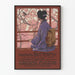 Poster Madama Butterfly - Vintage-Japanische Wanddekoration