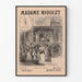 Vintage-Poster Operette Madame Nicolet - Wanddekoration Theater Antik