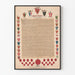 Dekoratives Poster der Magna Carta mit Wappen und mittelalterlichen Siegeln