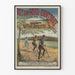 Vintage-Poster Maison du Char Nautique – Retro-Wanddekoration Paris