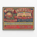 Vintage-Poster Maison Universelle Maubé Aîné - Retro-Wanddekoration — gerahmtes Bild an der Wand