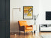 Vintage-Poster Mam'zelle Marie Wanddekoration im Retro-Stil