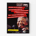 Historisches Wandposter Mandela besucht Amerika - Dekoratives Poster aus dem Jahr 1990