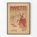 Vintage-Poster Manette von André Fijan