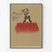 Vintage-Poster Marcell Salzer Theater Berlin