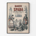 Vintage-Poster Marco Spada Operette comique in 3 Akten