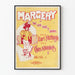 Vintage-Poster im Stil von Margery oder The Girl That I Adore, Jugendstil