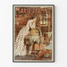 Vintage-Poster Marie-Jeanne, die Frau des Volkes – Retro-Wanddekoration