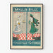 Vintage-Poster Moulin-Rouge Die hübschen Mädchen von Gottemberg