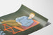 Dekoratives Poster Porträt Maupassant Vintage