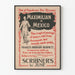 Vintage-Poster Maximilian in Mexiko - Historische Wanddekoration