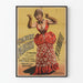 Vintage Konzertposter aus Paris von M me Bonnaire