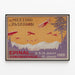 Vintage-Poster Flugmeeting Épinal Contrexéville 1922 — gerahmtes Bild an der Wand