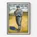 Vintage-Poster Baseball Mercersburg 1903 Wanddekoration