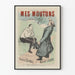 Vintage-Poster Meine Schafe - Wanddekoration mit Hirtenlied