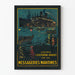 Vintage-Poster Messageries Maritimes Fernost