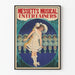 Vintage-Poster Messett's Musical Entertainers für Wanddekoration