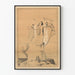 Vintage-Poster Metz Kreuzigung 1916 Wanddekoration