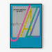 Poster Michael Brecker Quartett Design Abstrakt Bunt