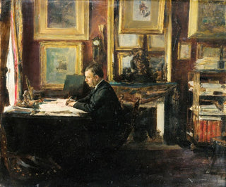 mile Friant - Comedian Constant Coquelin Aka Coquelin An In His Study.webp