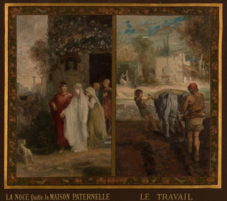 Die Hochzeit verlässt das Elternhaus - Émile Lévy — Ansicht des Kunstwerks