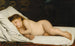 Kinder schlafendes Gemälde - Émile Lévy — Ansicht des Kunstwerks