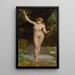 La Baigneuse - Émile Munier — gerahmtes Bild an der Wand