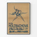 Vintage-Poster Danse Mira Holzbachova Théâtre Porte Saint-Martin