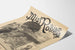Vintage-Poster Miss Robinson in 3 Teilen - Vintage-Wanddekoration