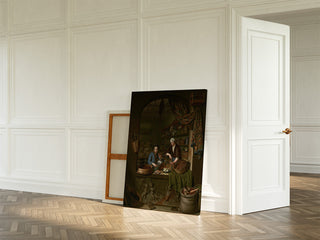 Kunstdruck Eine Lebensmittelgeschäft - Willem van Mieris