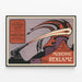 Moderner Reklame-Poster 1902 von Franz Christophe – Vintage-Wanddekoration — gerahmtes Bild an der Wand
