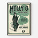 Vintage-Poster Molly O (I Love You) für Wanddekoration