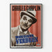 Vintage-Poster Monsieur Verdoux mit Charles Chaplin