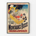 Vintage-Poster Achterbahnen Boulevard der Kapuzinerstraße