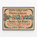 Vintage-Poster Salon der Humoristenkünstler Monte-Carlo 1909 — gerahmtes Bild an der Wand
