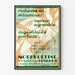 Vintage-Dekorationsposter Morruétine Vitaminée Jungken