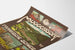 Vintage-Poster Muggen­dorf Fränkische Schweiz, deutsches Landschafts-Wandbild