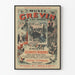 Vintage-Poster Musée Grévin Galerie der modernen Berühmtheiten